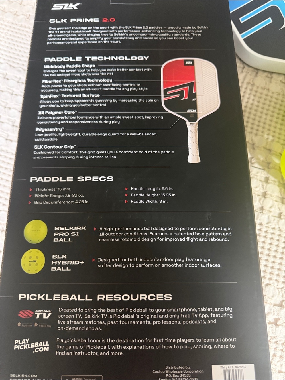 Selkirk Premium Pickleball Set - Blue & Black - Picture 4 of 5
